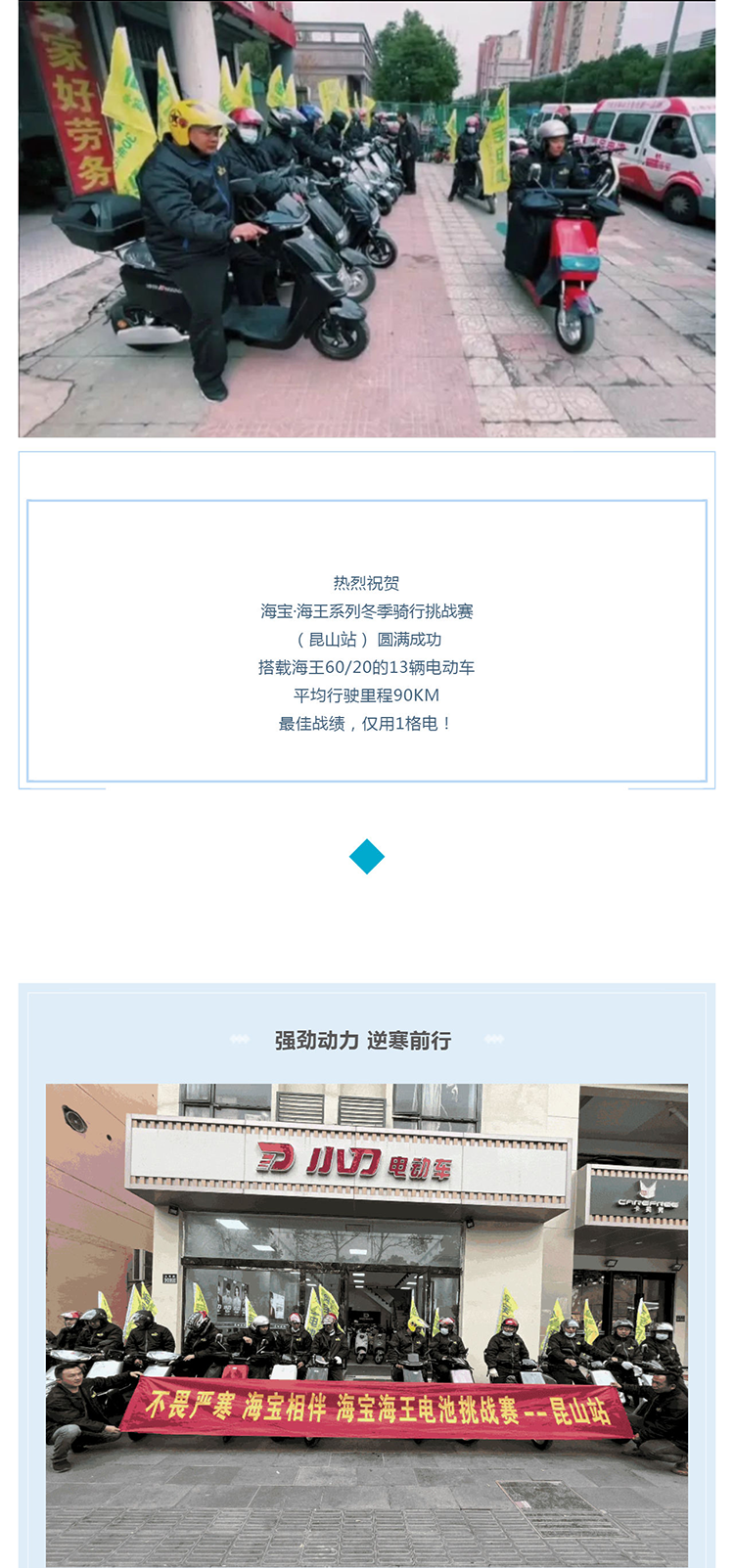 90KM續(xù)航！僅用1格電！海寶海王2_0系列-冬季騎行挑戰(zhàn)賽（昆山站）勝利收官！_壹伴長圖1_01.png